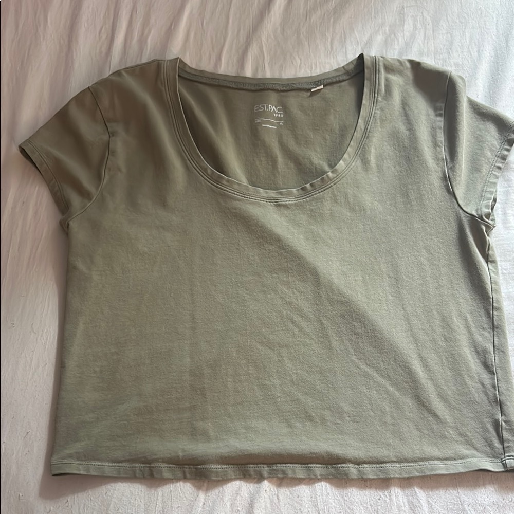 PacSun olive green shirt